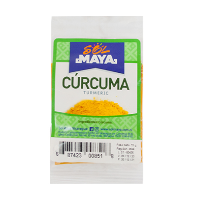 Bolsa 13g Curcuma Sol Maya