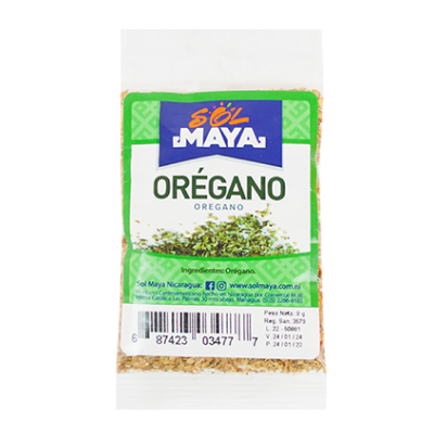 Bolsa fresca de orégano Sol Maya 9g